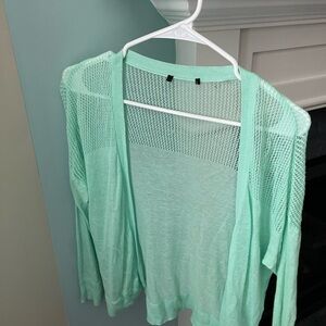 Mint cardigan